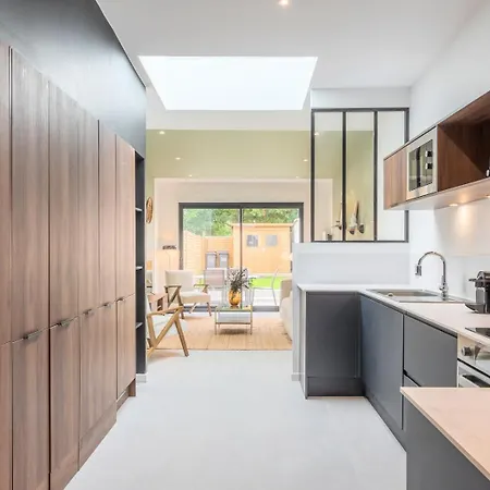 3 Bedroom House With Garden, Free Parking 4* Marcq-en-Baroeul