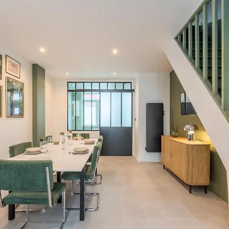 3 Bedroom House With Garden, Free Parking Guest house Marcq-en-Baroeul